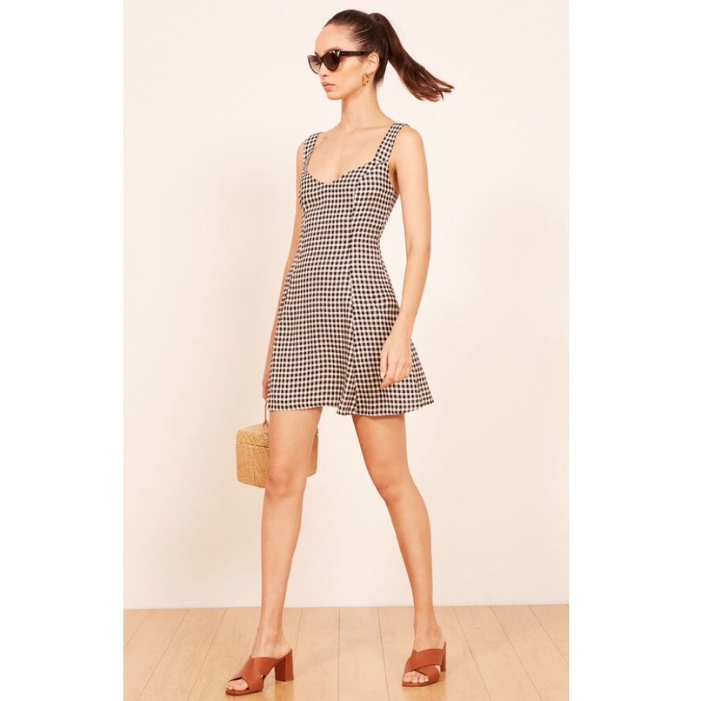 🍓 Cute Blare Dress by Reformation in Checkers 🍓
